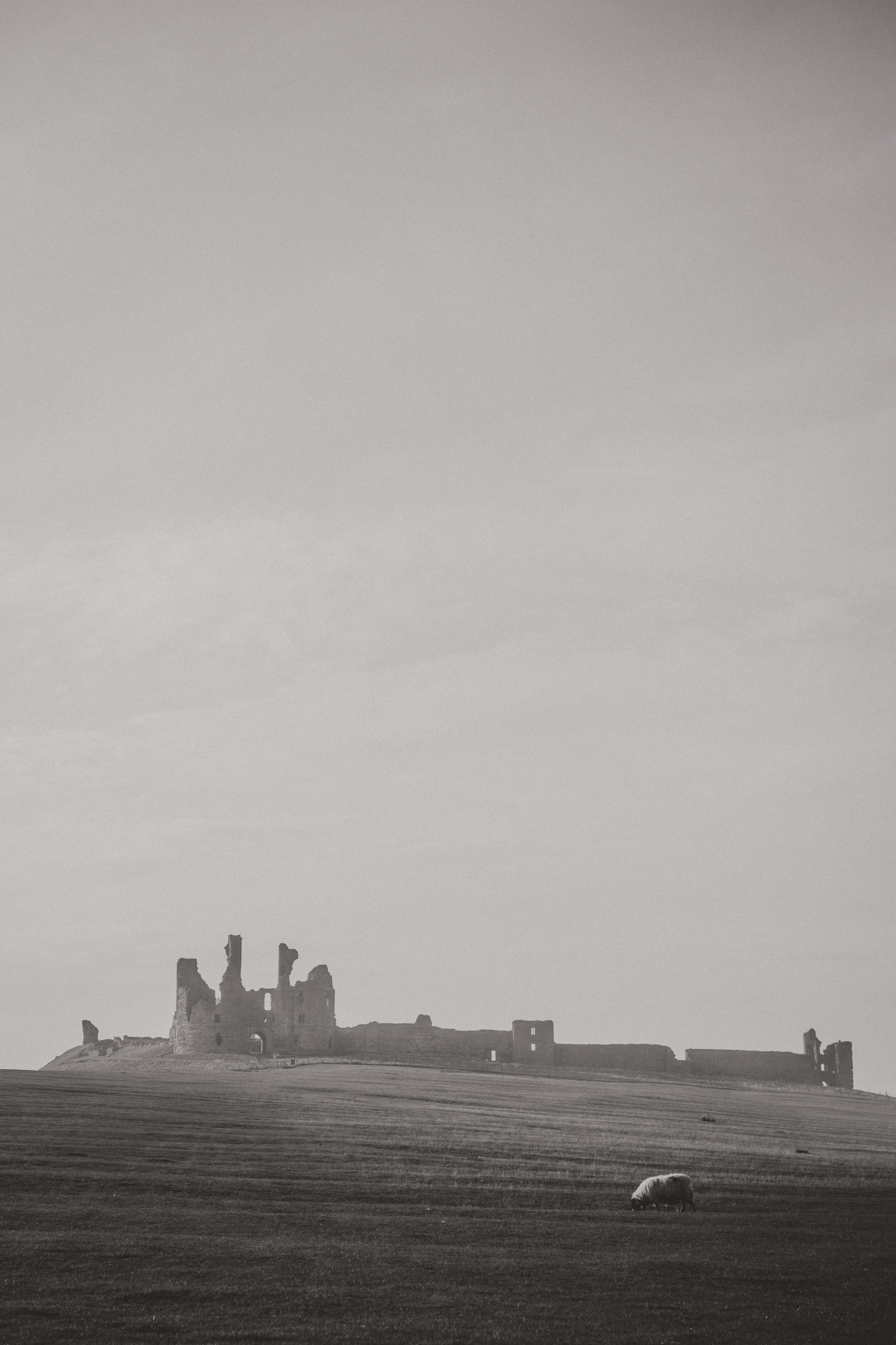 Looking to Dunstanburgh Castle - Notice the Space