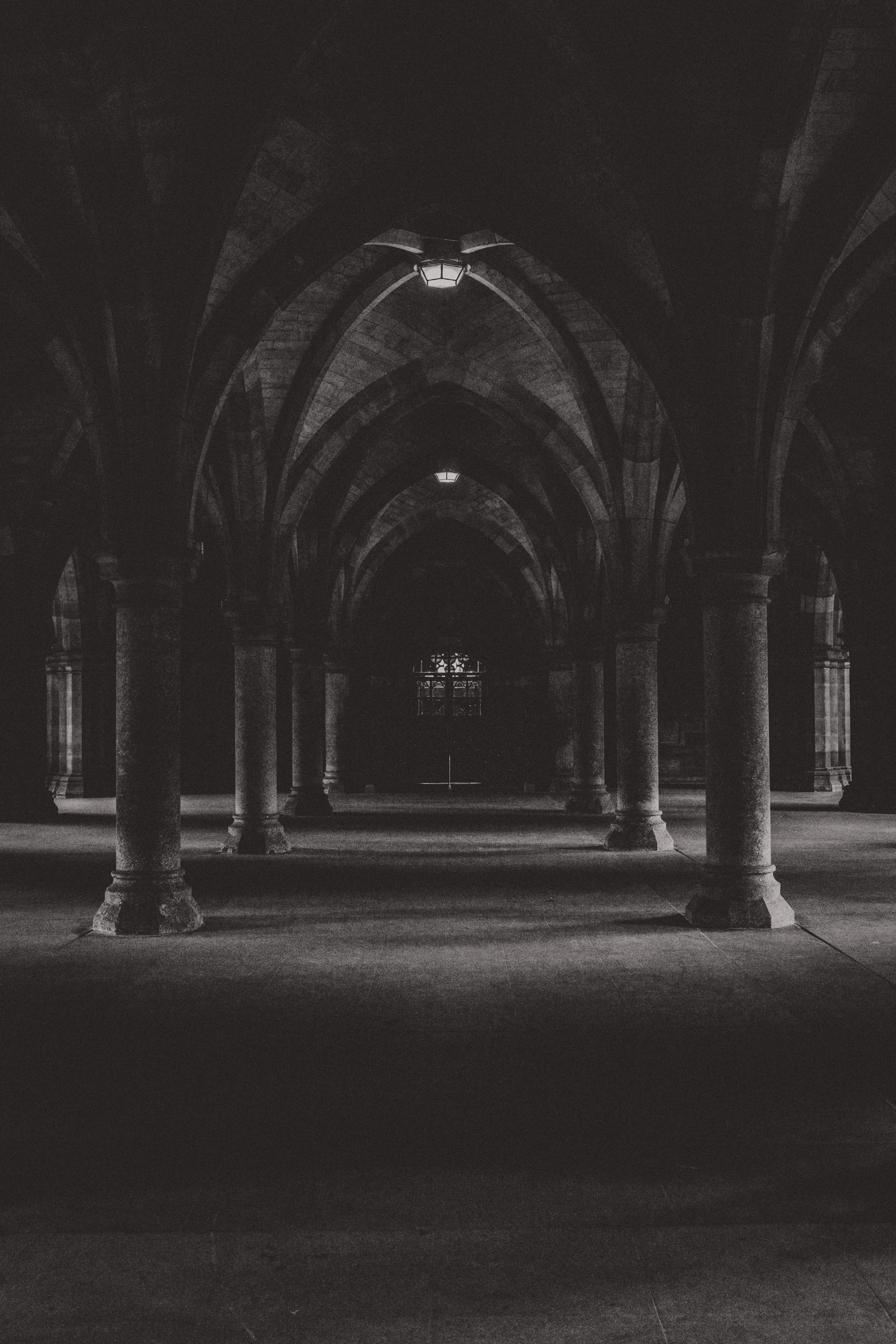 University of Glasgow Cloisters - Notice the Space