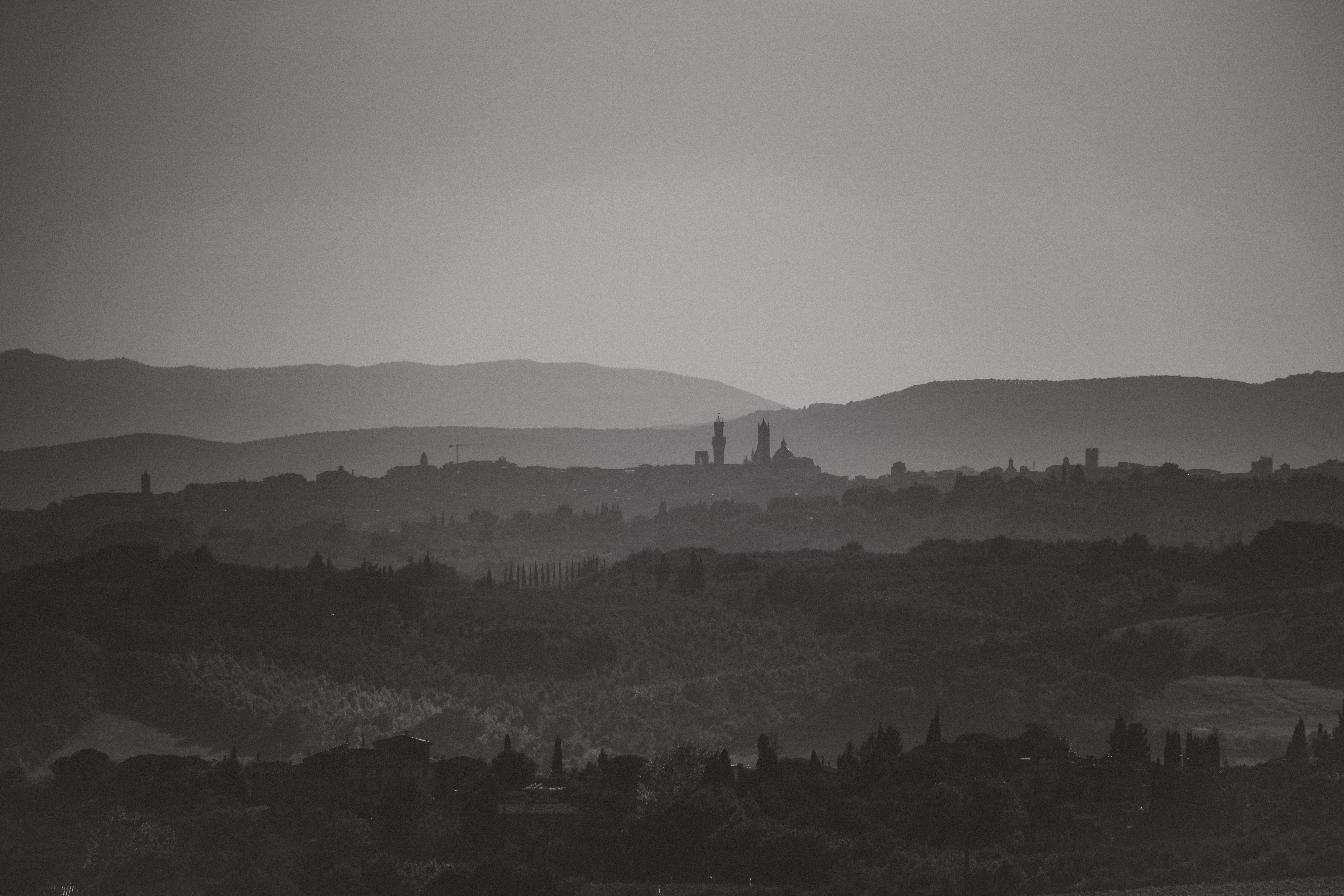 A Tuscan Landscape III - Notice the Space