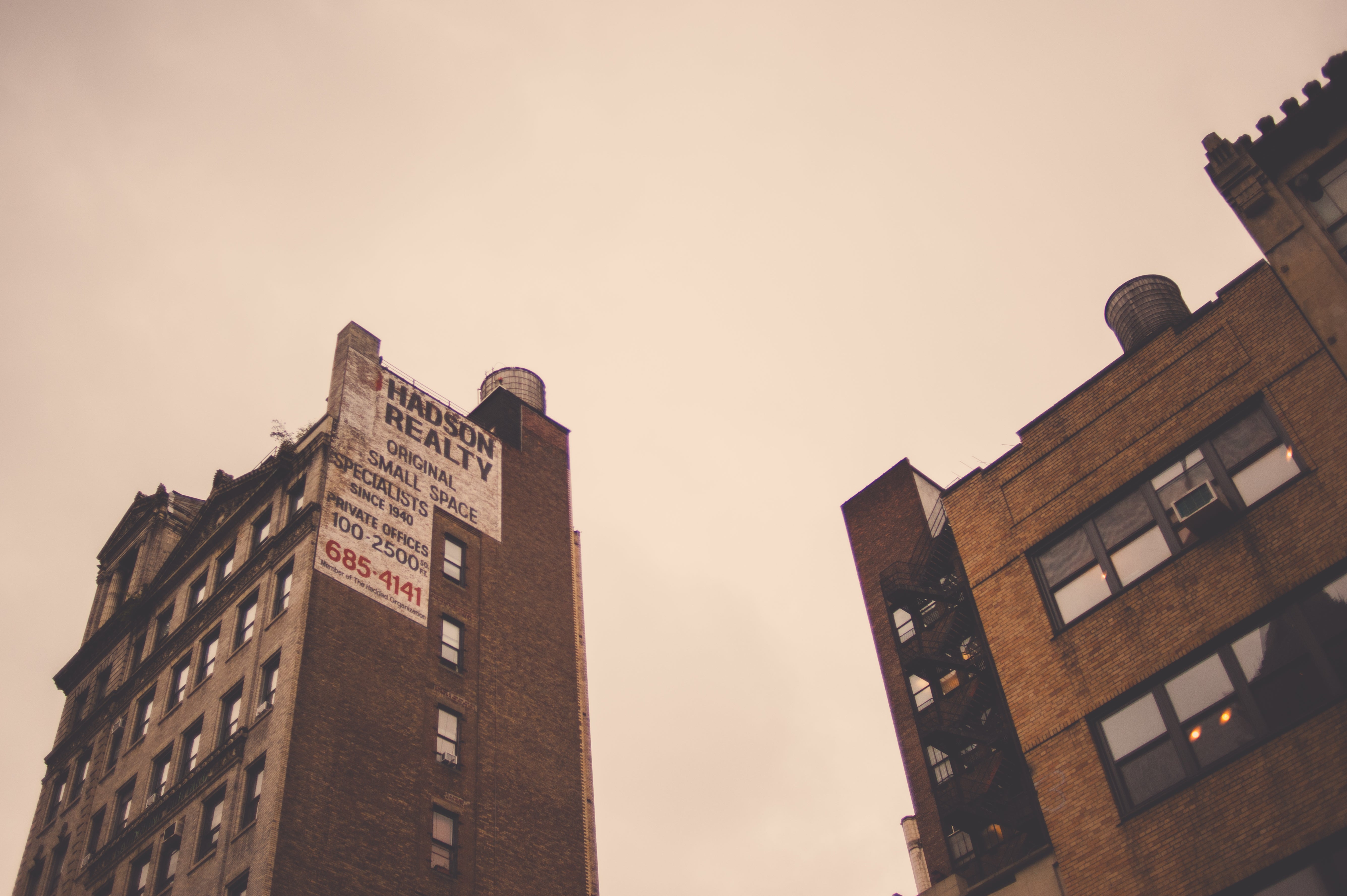 Looking up in NYC - Notice the Space