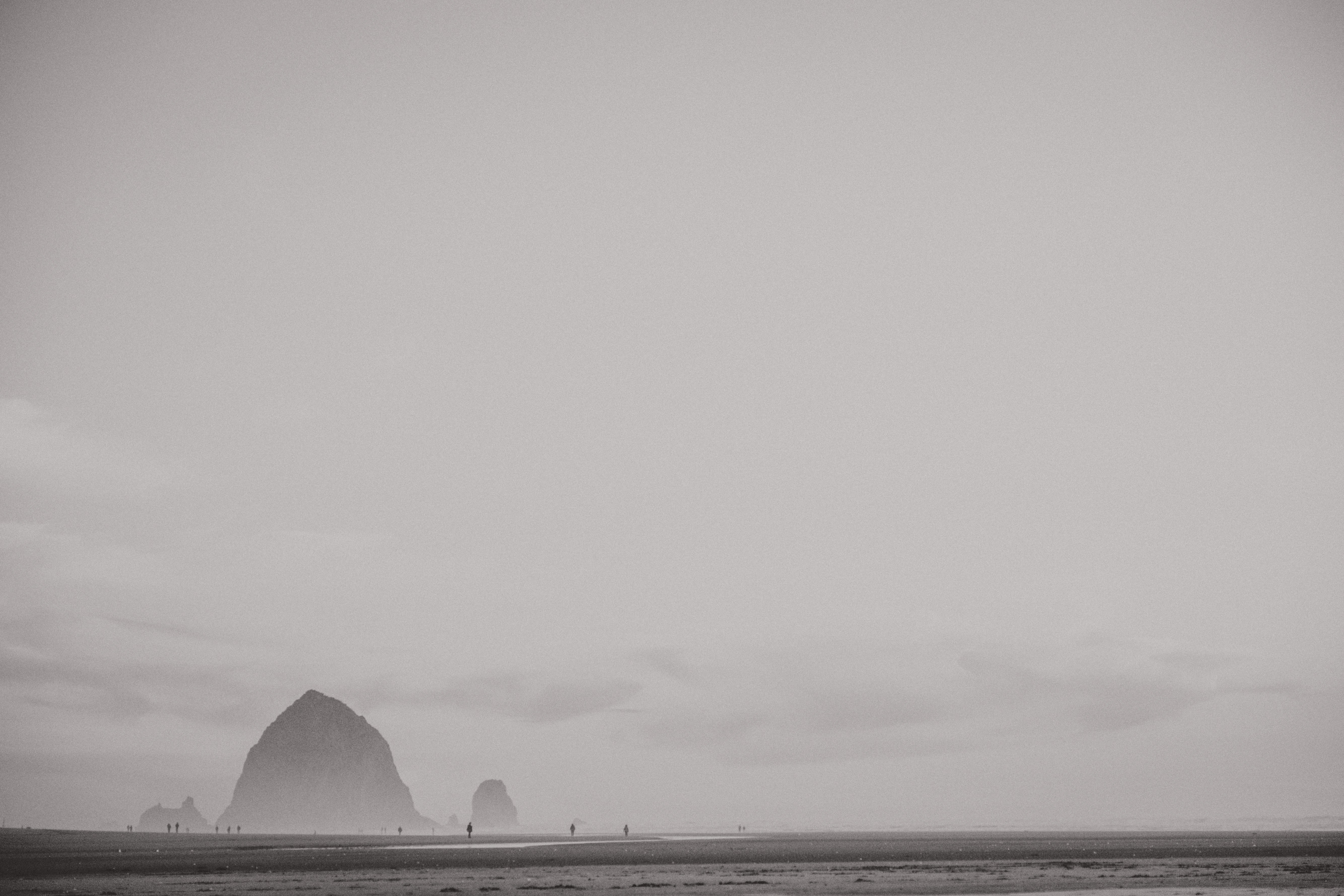 Cannon Beach, Oregon - Notice the Space