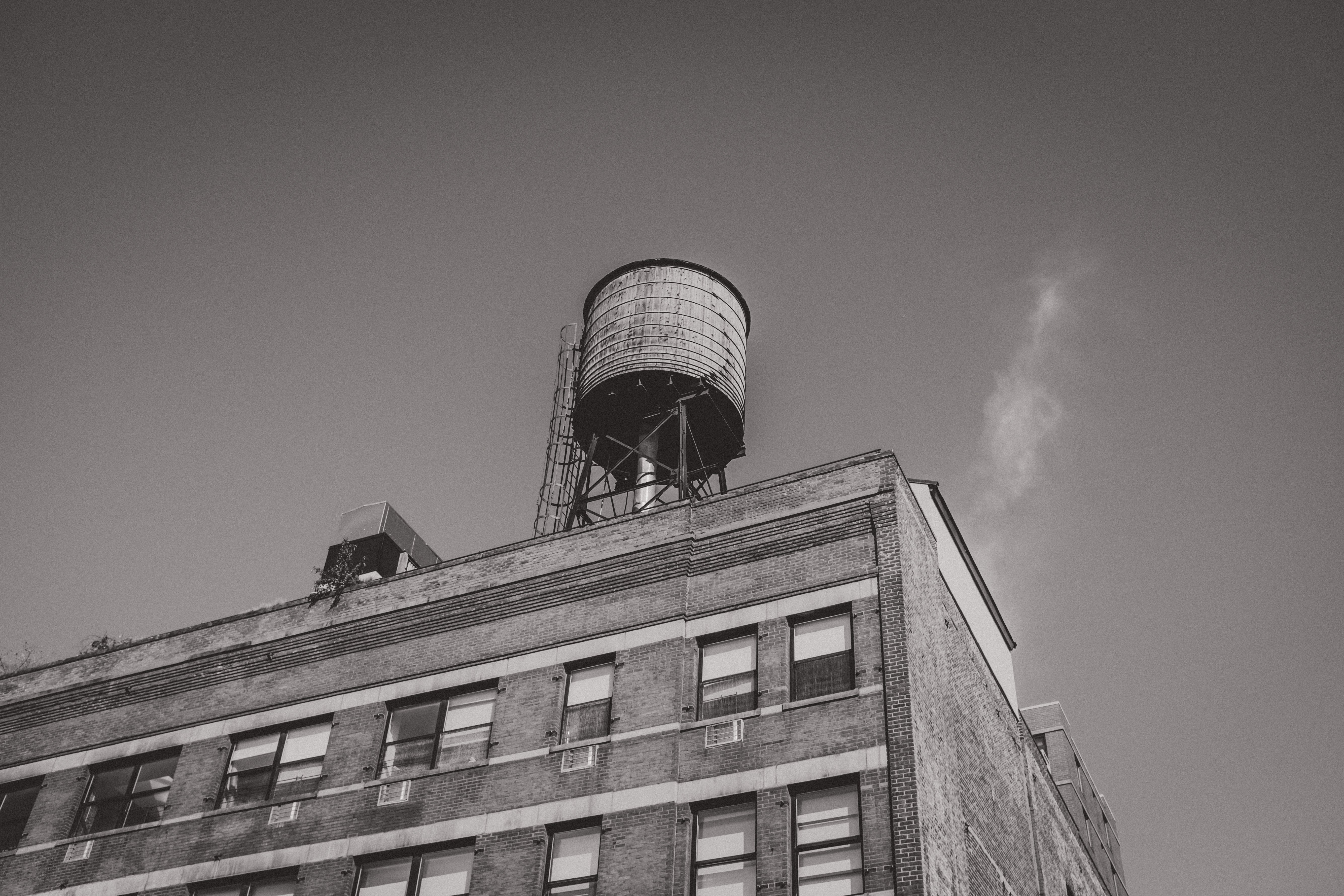 Water tower in NYC II - Notice the Space