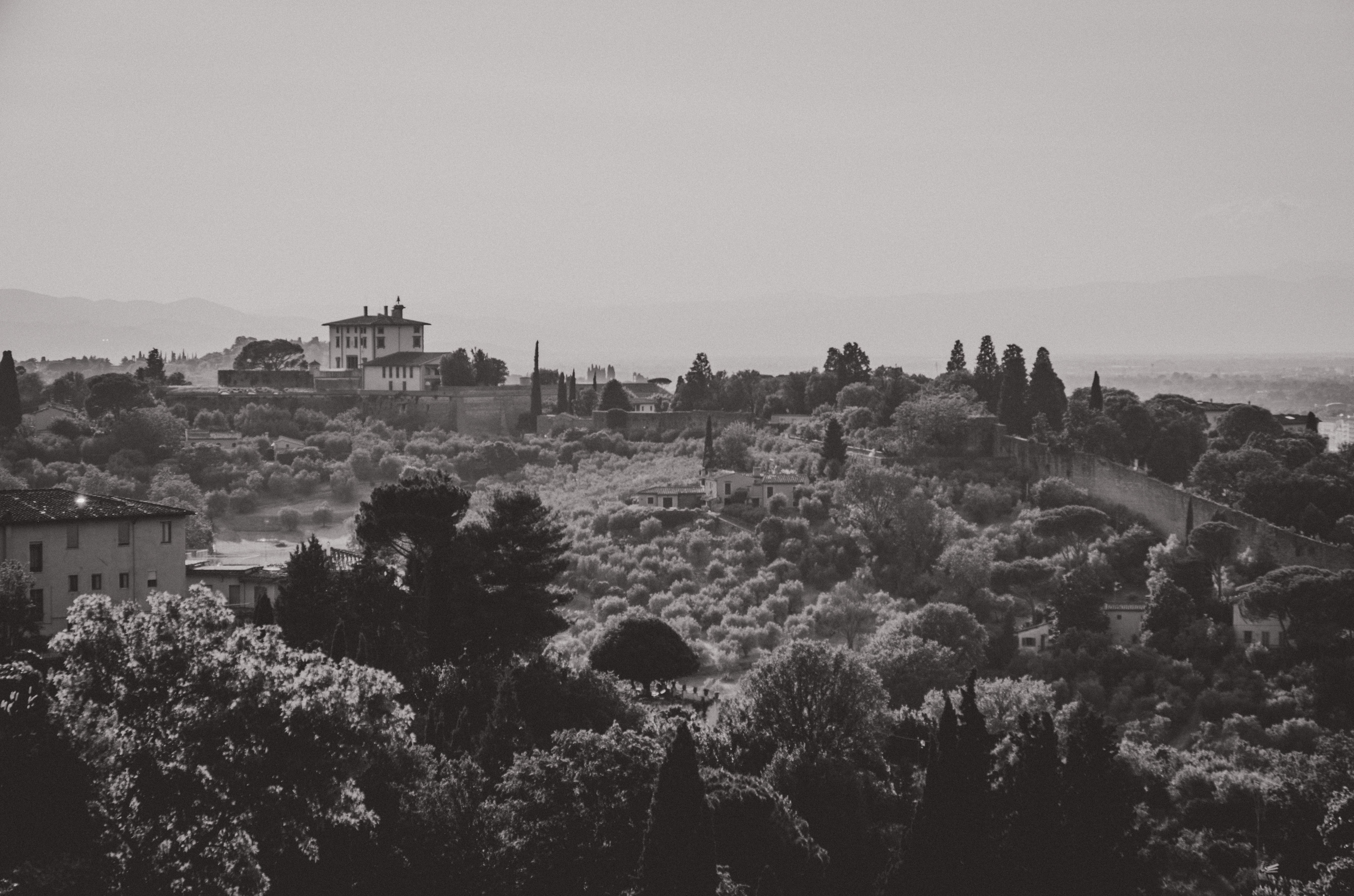 A Tuscan Landscape IV - Notice the Space