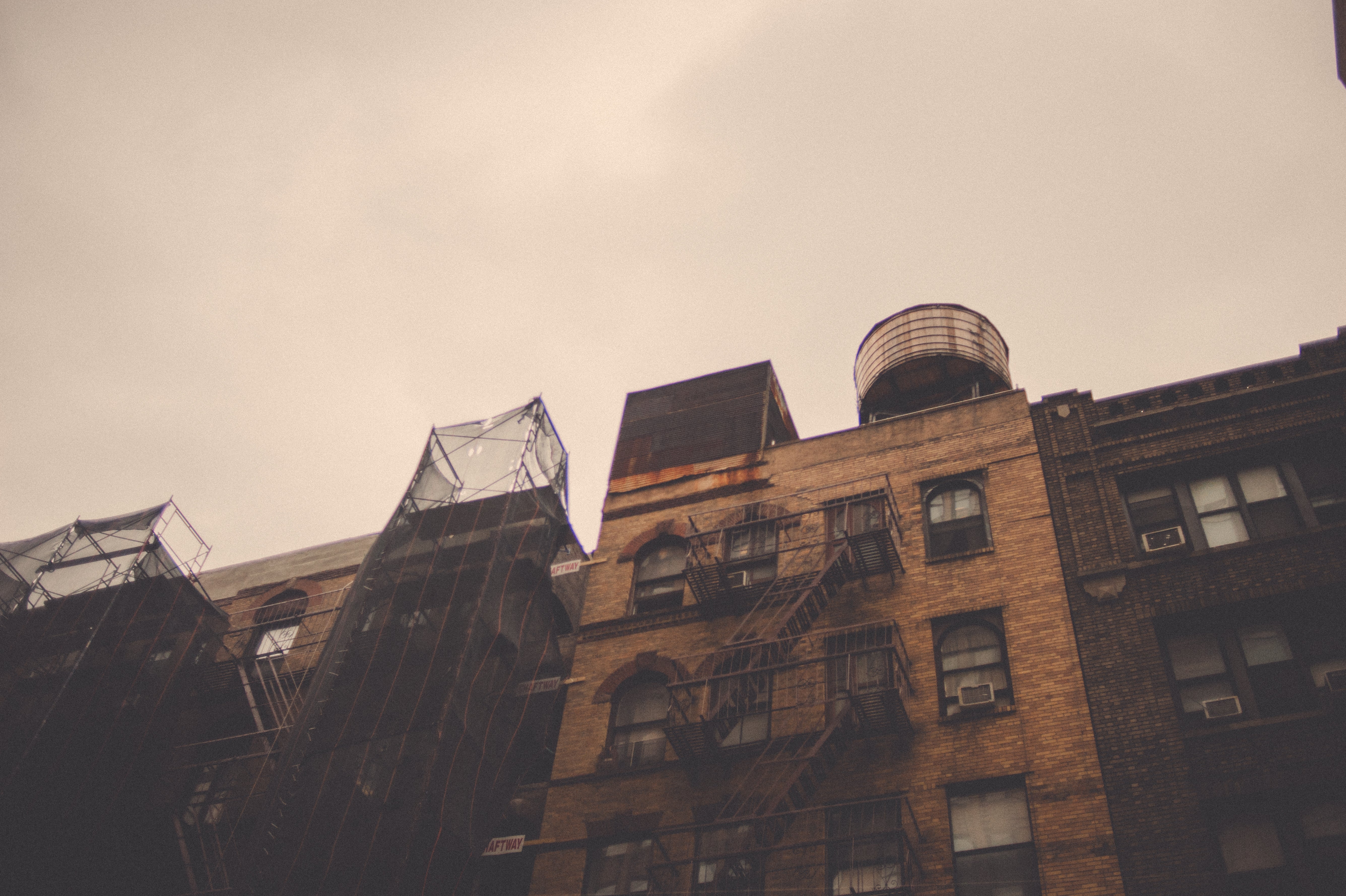 Water Tower in NYC I - Notice the Space